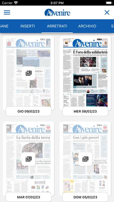 Avvenire App screenshot