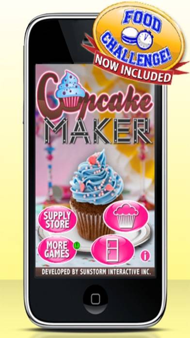 Cupcake Maker Games App screenshot #1