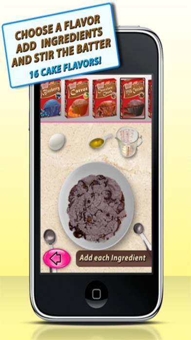 Cupcake Maker Games App screenshot #2