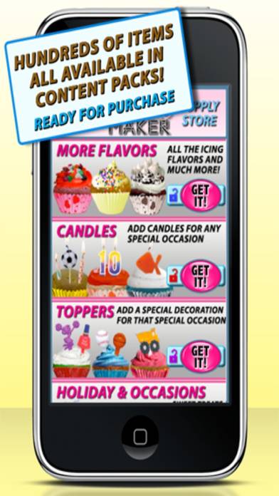Cupcake Maker Games App screenshot #5