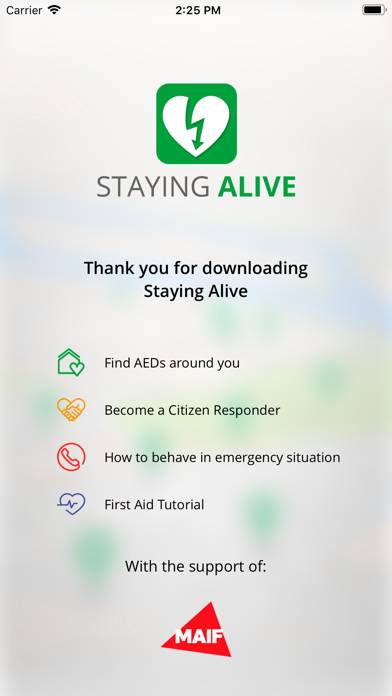 Staying Alive App screenshot #2