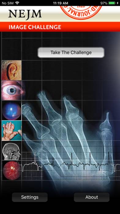 NEJM Image Challenge Captura de pantalla de la aplicación #1