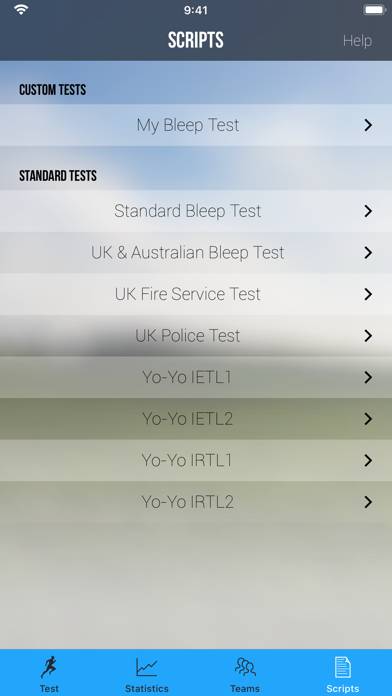 Team Bleep Test App screenshot #4