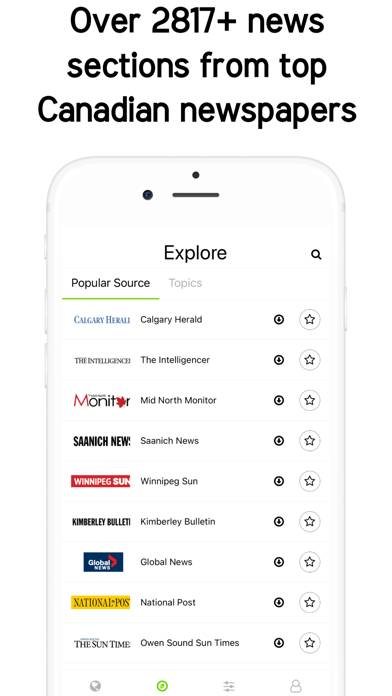 Canadian News - Newsstand CA screenshot