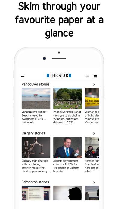 Canadian News - Newsstand CA immagine dello schermo