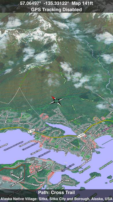Scenic Map Alaska App screenshot #2