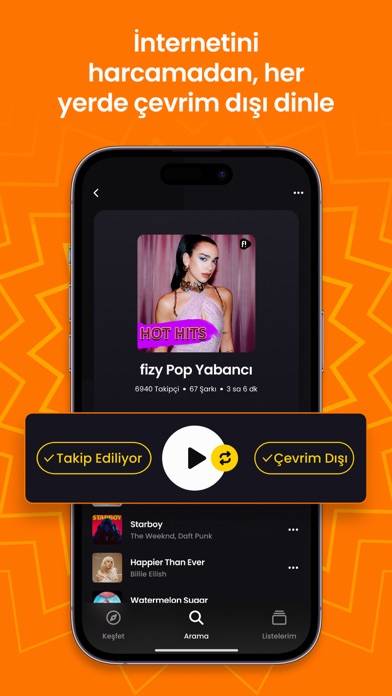 Fizy – Music & Video Uygulama ekran görüntüsü #3