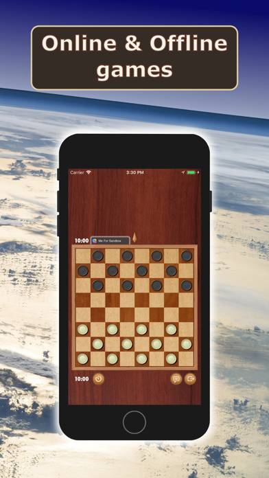 Checkers game App screenshot #1