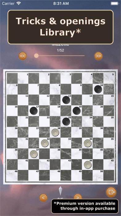 Checkers game App screenshot #5