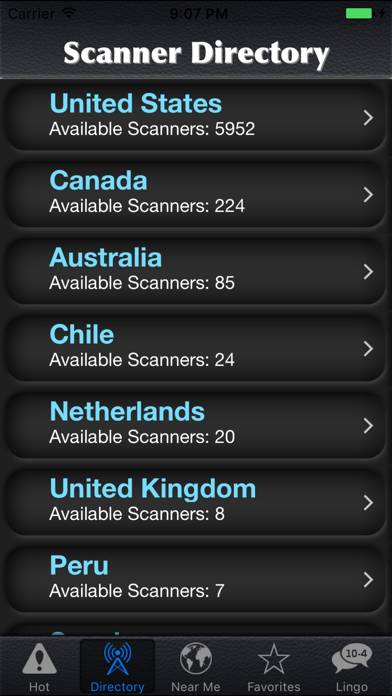 Police Scanner Radio App-Screenshot #3