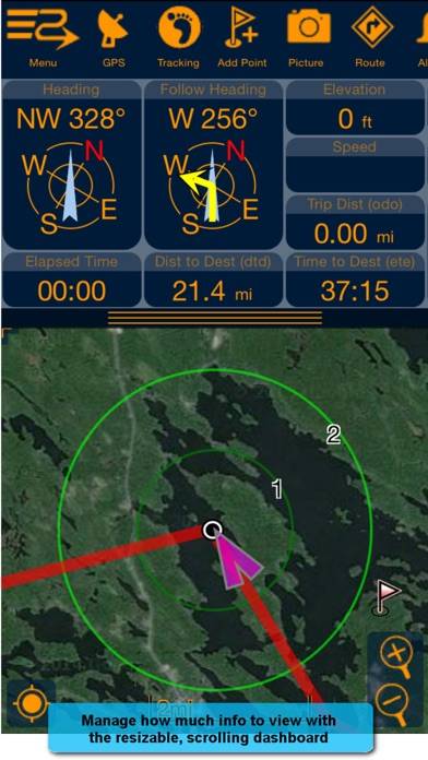 PathAway Outdoor Navigation Schermata dell'app #2