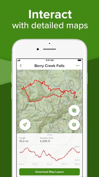 AllTrails: Hike, Bike & Run Schermata dell'app #3