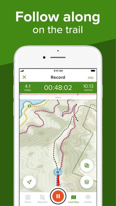 AllTrails: Hike, Bike & Run App skärmdump #4
