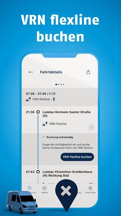 MyVRN App-Screenshot