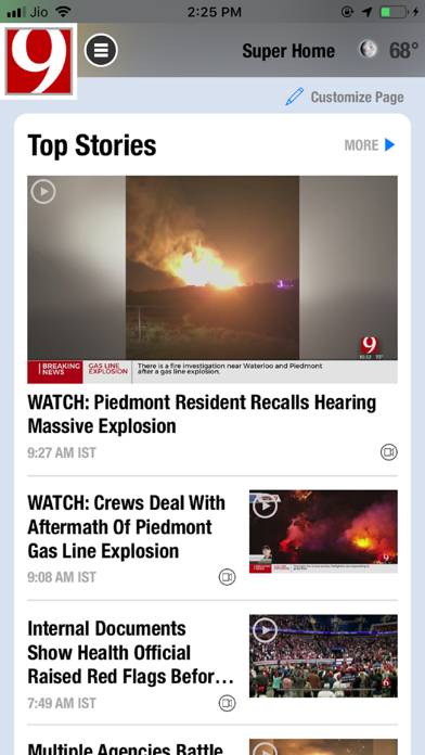 News 9 App screenshot #1