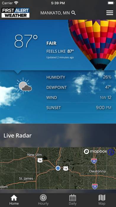 KEYC First Alert Weather App screenshot #1