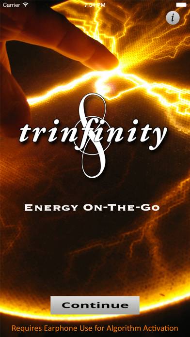 TRINFINITY8 : Energy On-The-Go App screenshot #1