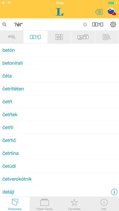 German Slovenian Dictionary App screenshot #4