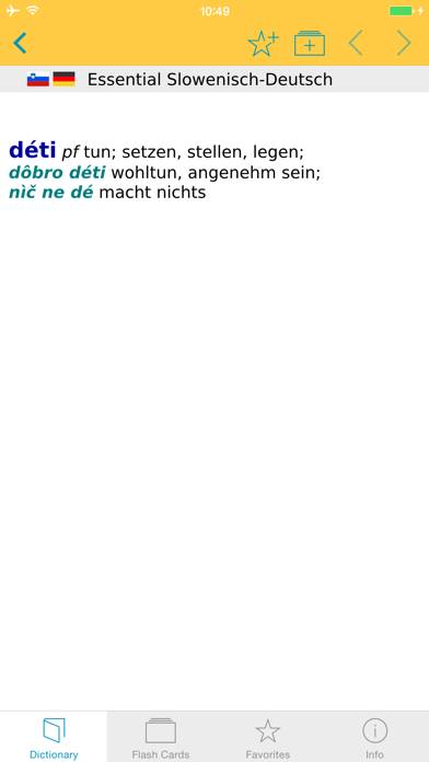 German Slovenian Dictionary App screenshot #5