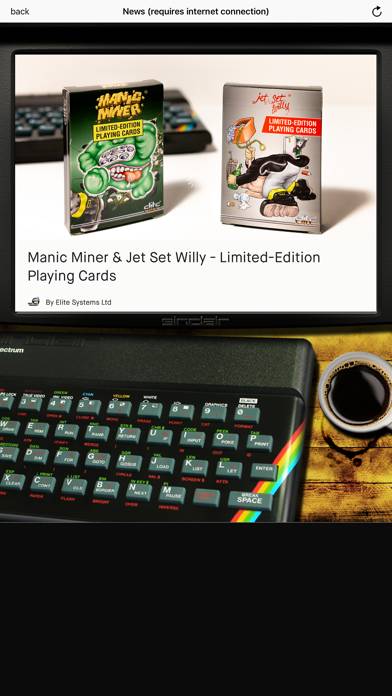 Manic Miner: ZX Spectrum Schermata dell'app #3
