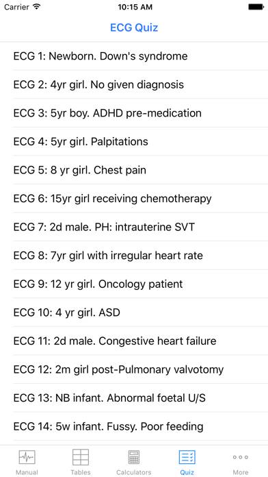 Paed ECG App screenshot #5