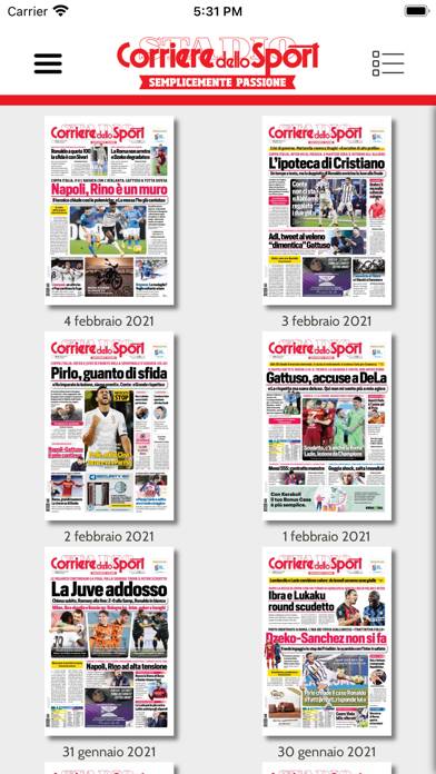 Corriere dello Sport HD App screenshot #3