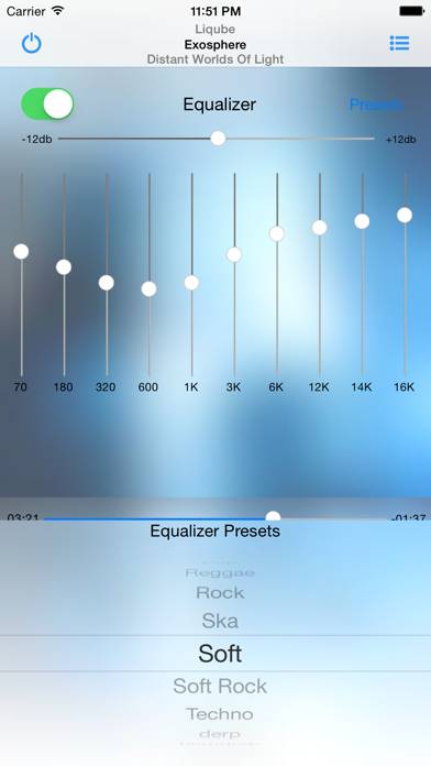 MonkeyMote Music Remote Capture d'écran de l'application