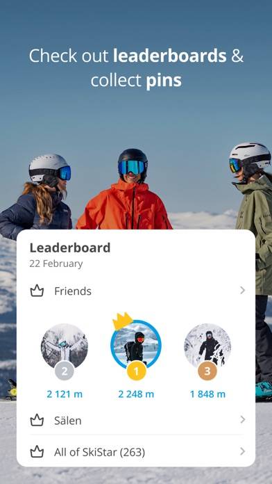 SkiStar App skärmdump #5