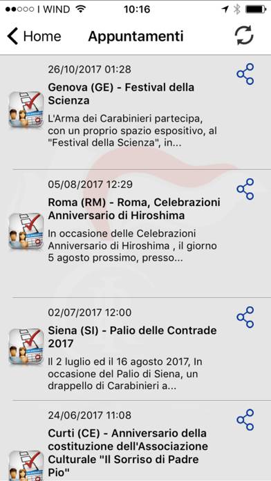 ICarabinieri App screenshot #5