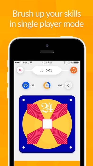 24 Game – Math Card Puzzle Uygulama ekran görüntüsü #5