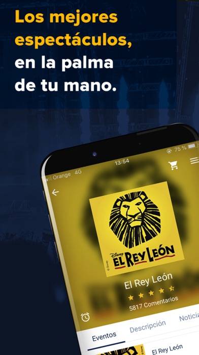 Entradas.com - App screenshot #3