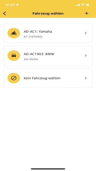 ADAC Pannenhilfe App screenshot #3