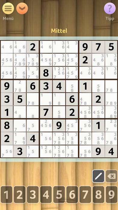 ⋆Sudoku plus capture d'écran du jeu