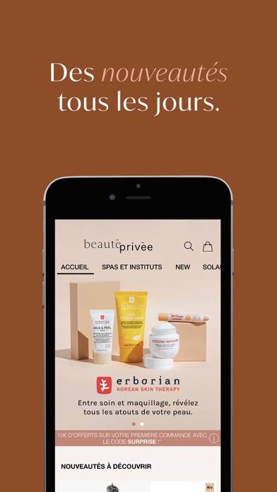 Beauté Privée Capture d'écran de l'application #2