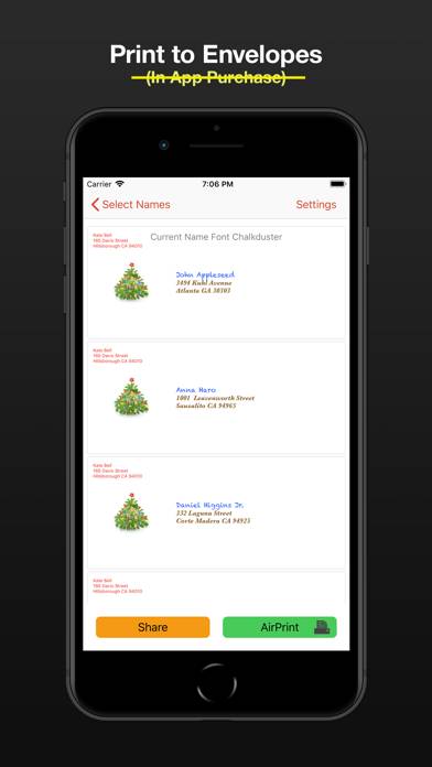 Address Labels & Envelopes App screenshot #5