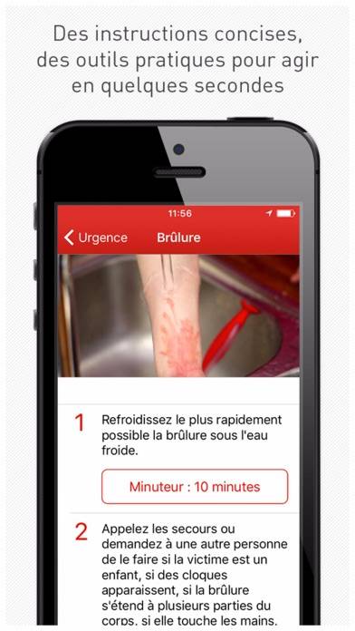 L'Appli qui Sauve: Croix Rouge Capture d'écran de l'application #3