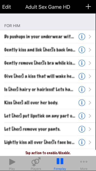 Adult Sex Game HD App screenshot #3