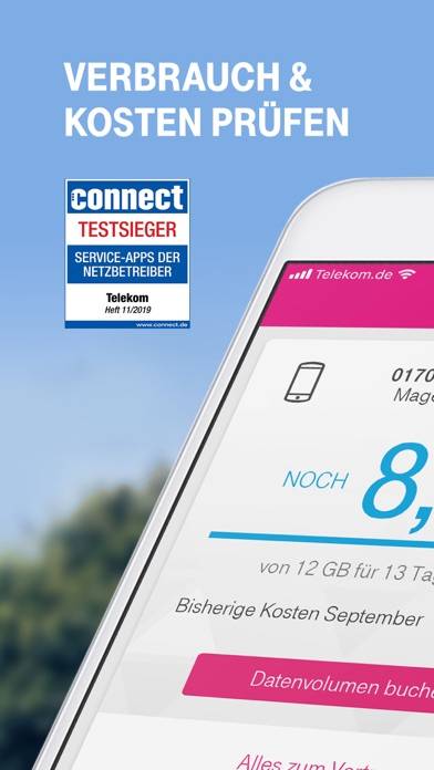 MeinMagenta: Handy & Festnetz Bildschirmfoto