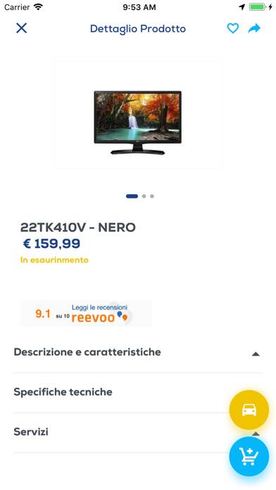 Euronics Schermata dell'app