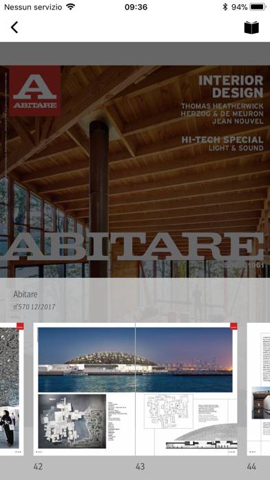 Abitare Digital Edition Schermata dell'app