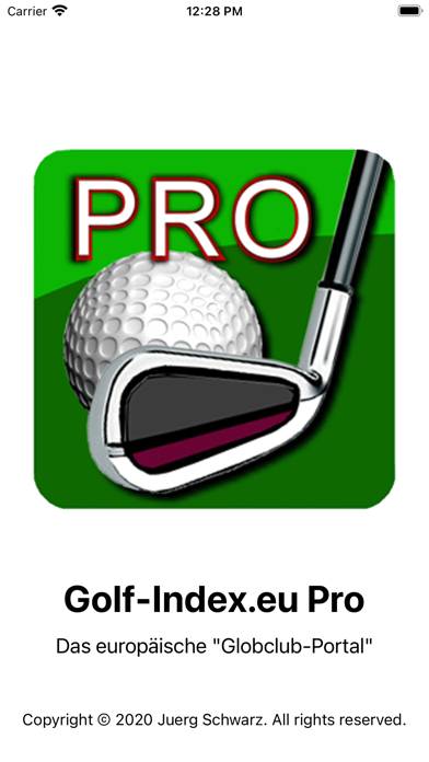 Golf-Index Pro App-Screenshot #1