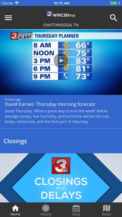 Local 3 Weather App screenshot