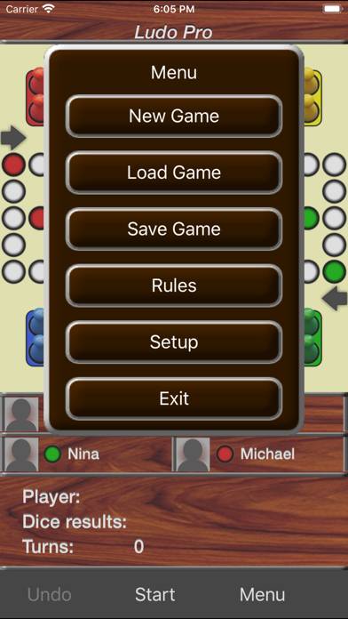 Ludo Pro game screenshot