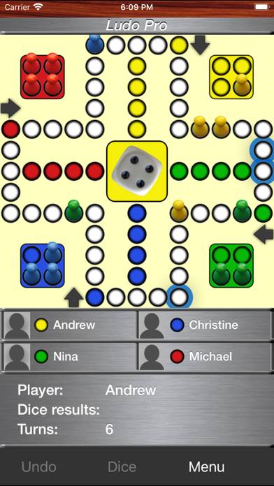 Ludo Pro game screenshot