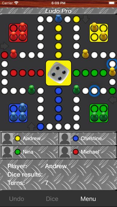 Ludo Pro game screenshot