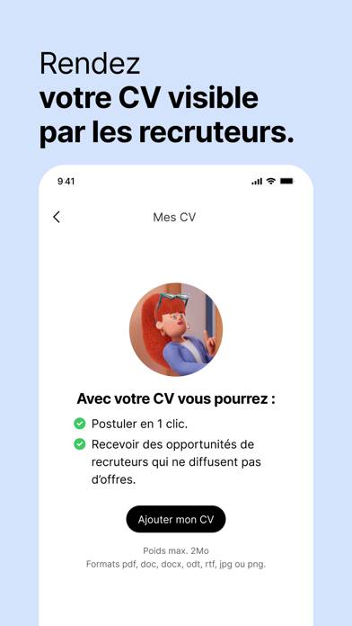 HelloWork : Recherche d'Emploi App screenshot #4