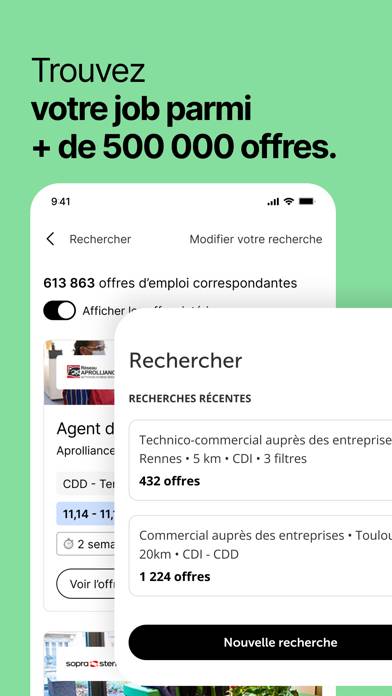 HelloWork : Recherche d'Emploi App screenshot #6