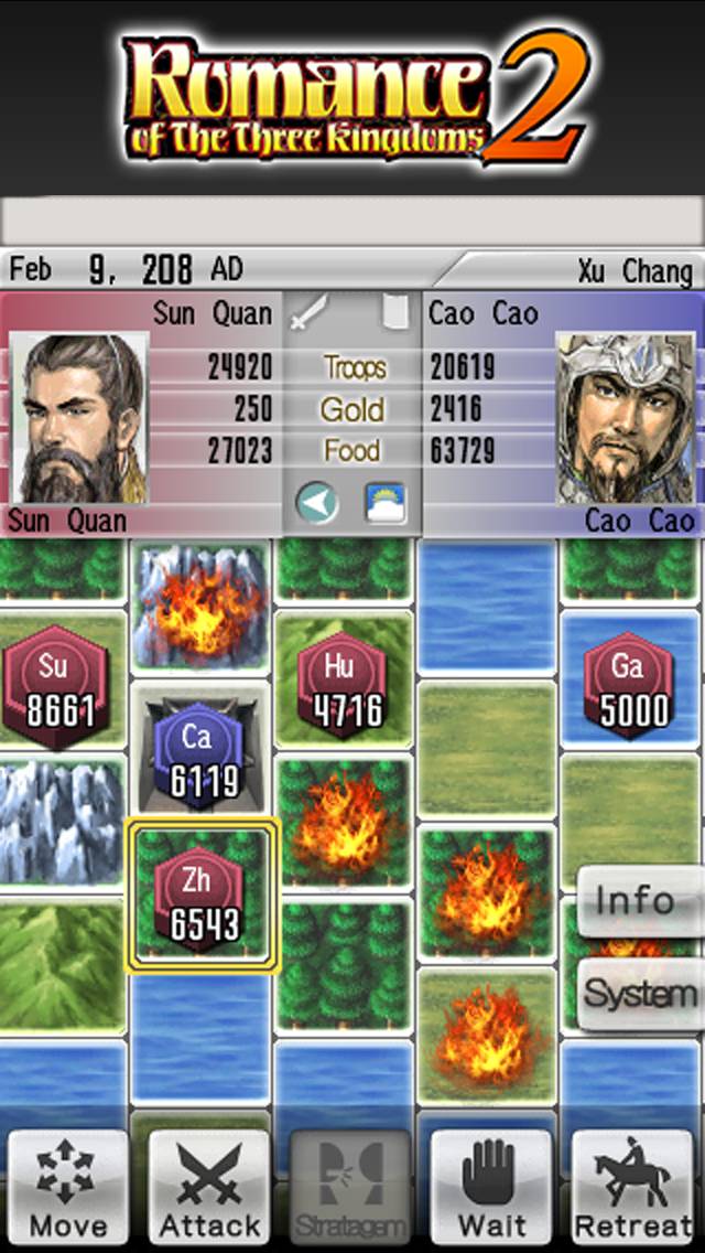 ROMANCE OF THE THREE KINGDOMS　2 skärmdump