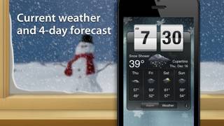 Weather Clock Pro Capture d'écran de l'application #1