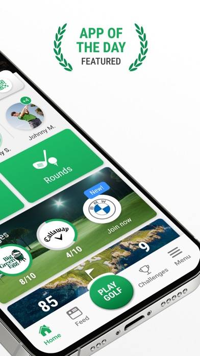 Golf GameBook Scorecard & GPS App skärmdump #2